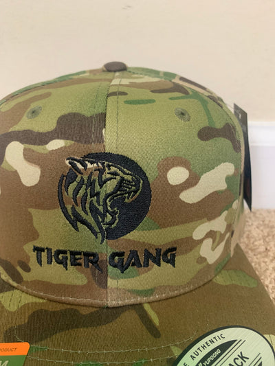 Snap Back Camo Hat | Snap Back Hat | Tiger Camo Hat | Tony life