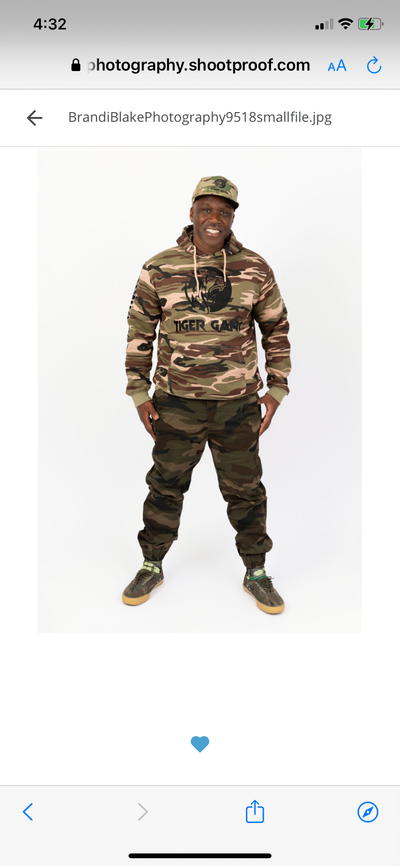 The Military Camo Edition hoodie