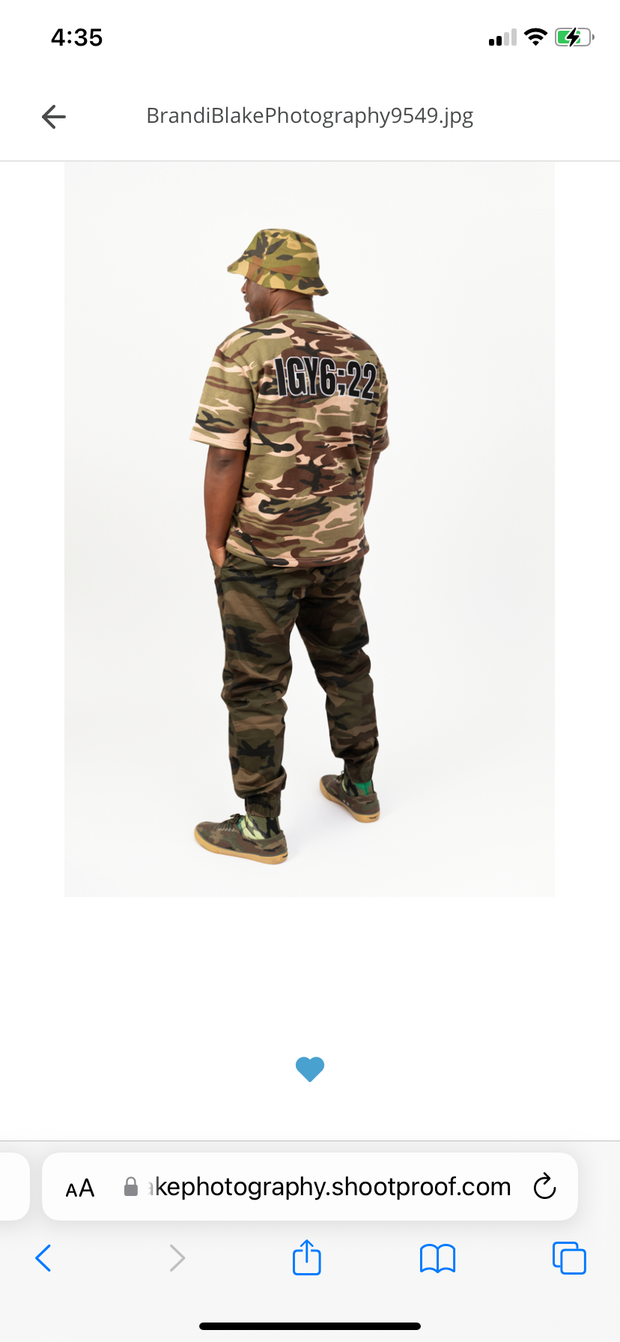 The Military Camo Tshirt