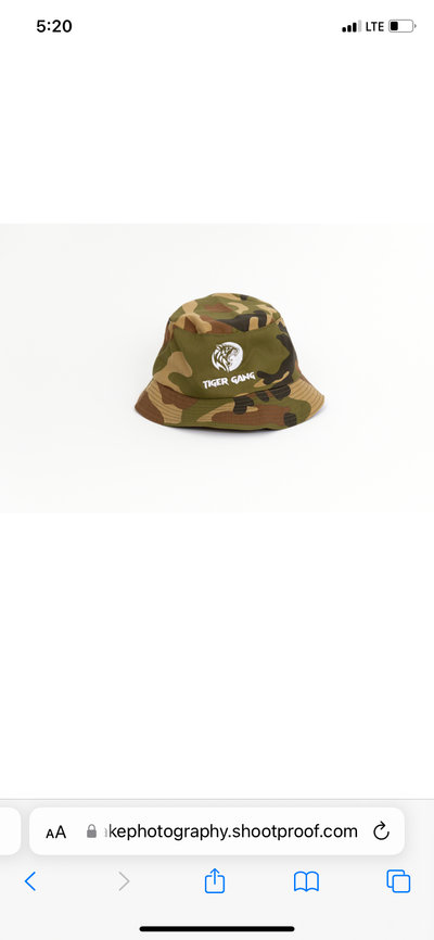 The Military Camo bucket hat